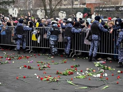 Очередь на прощание с Алексеем Навальным, Москва, 1.03.24. Фото: соцсети